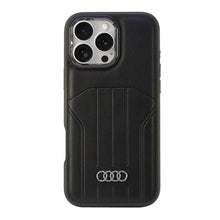 Audi – iPhone 16 Pro Max – Backcover – synthetic leather – magsafe