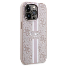 Guess iPhone 14 Pro - Printed stripe Rose