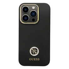 Guess iPhone 14 Pro - Silicone Strass - Black